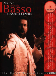 Cantolopera: Arie Per Basso Vol. 3 (noty na klavír, zpěv)(+audio)