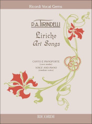 Adolfo Tirindelli: Liriche - Art Songs (noty na klavír, zpěv)