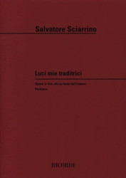 Salvatore Sciarrino: Luci Mie Traditrici (noty, partitura)