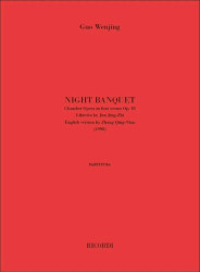 Guo Wenjing: Night Banquet (noty, partitura)