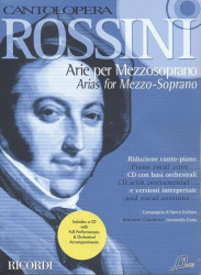 Gioachino Rossini: Cantolopera - Arie Per Mezzosoprano (noty na klavír, zpěv)(+audio)