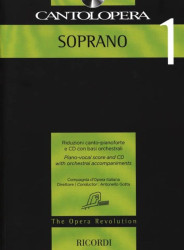Cantolopera 1: Soprano (noty na klavír, zpěv)(+audio)