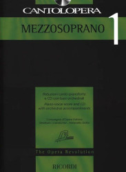 Cantolopera 1: Mezzosoprano (noty na klavír, zpěv)(+audio)