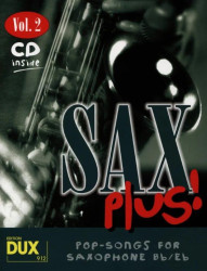 Sax Plus! Vol. 2 (noty na alt/tenorsaxofon)(+audio)