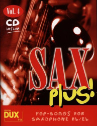 Sax Plus! Vol. 4 (noty na alt/tenorsaxofon)(+audio)