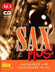 Sax Plus! Vol. 6 (noty na alt/tenorsaxofon)(+audio)