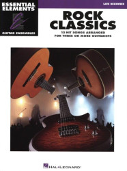 Essential Elements Guitar Ensemble: Rock Classics (noty pro kytarový soubor, partitury)