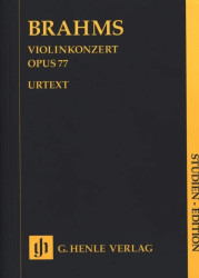 Johannes Brahms: Violin Concerto D major op. 77 (noty, partitura)