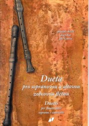 Dueta pro sopránovou a altovou zobcovou flétnu - Krček J., Rut J., Gemrot J.