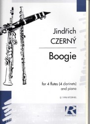 Jindřich Czerný: Boogie pro 4 flétny (4 klarinety) a klavír