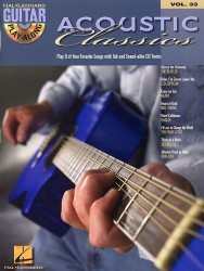 Guitar Play-Along 33: Acoustic Classics (tabulatury, noty, kytara) (+audio)